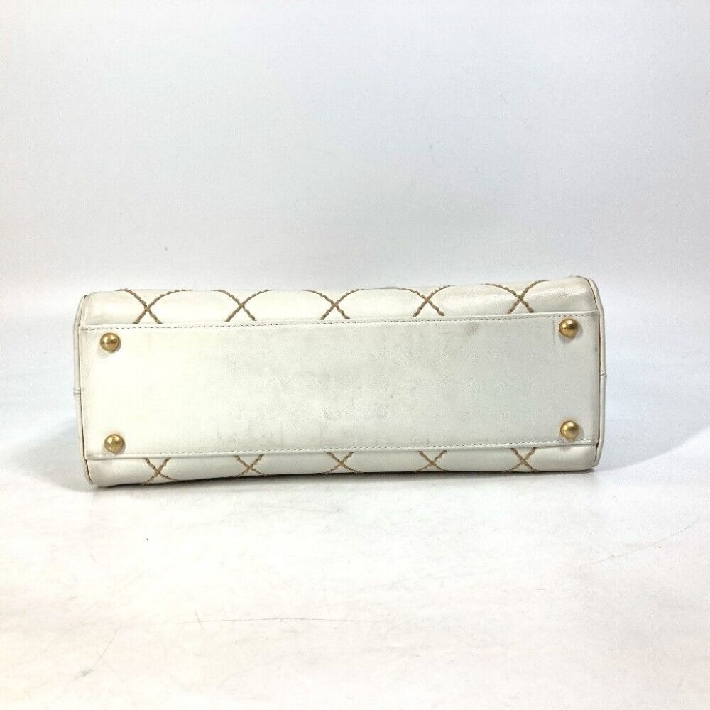 CHANEL CC CC Mark bag Wild stitch Vintage Mini Duffle Bag Shoulder Bag Hand Bag - Picture 5 of 16